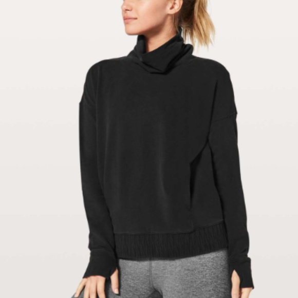 lululemon stress less pullover